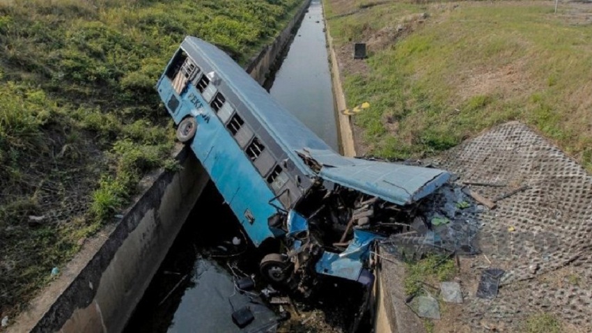Malesia bus accident